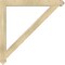 Ekena Millwork Traditional Arts & Crafts Rough Sawn Bracket, Douglas Fir, 4"W x 44"D x 44"H BKT04X44X44TRA03RDF - alternate 2